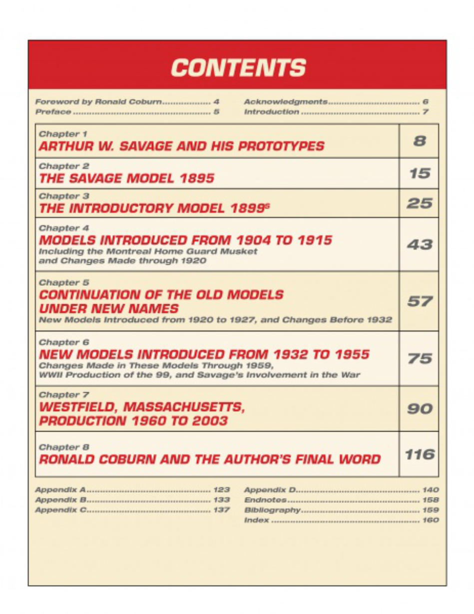 Table of Contents